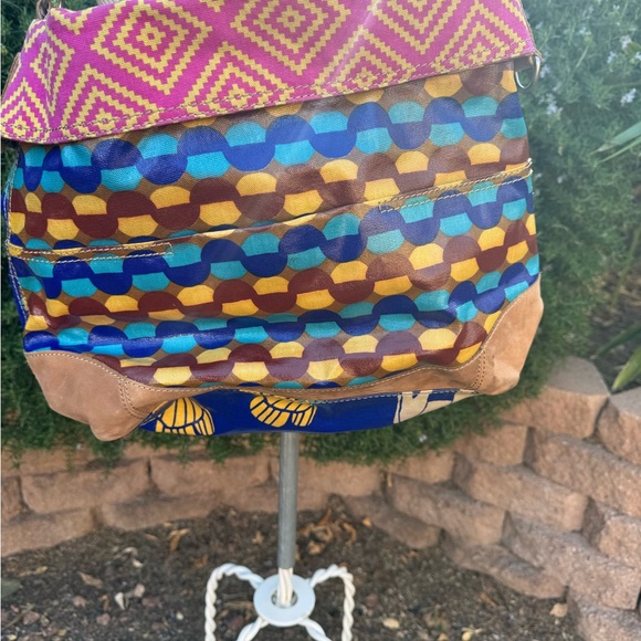 Fossil Multicolor Tote Bag with Elephant Design - Picture 14 of 15